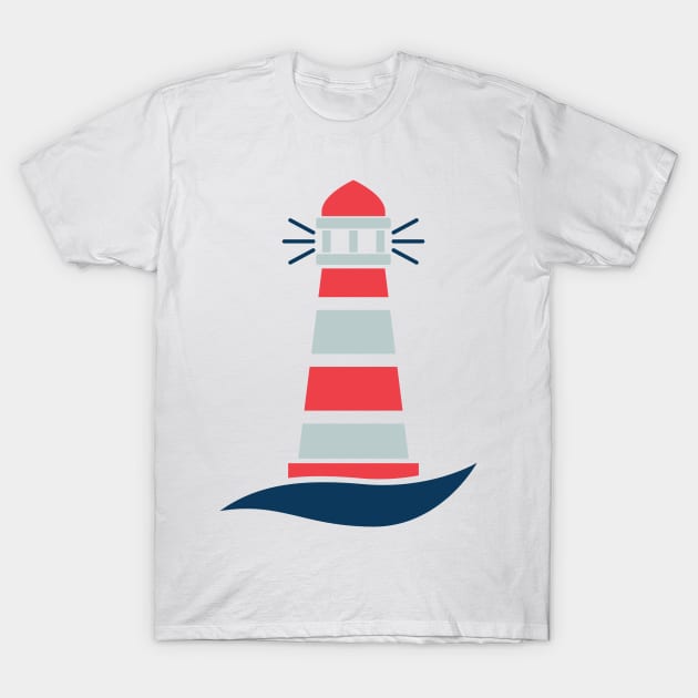 Lighthouse T-Shirt by SWON Design